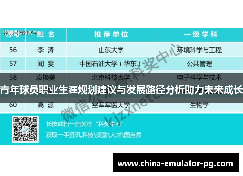 青年球员职业生涯规划建议与发展路径分析助力未来成长